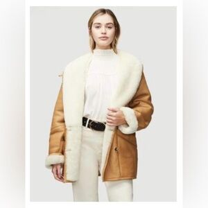 𝅺hide Society Shearling Jacket - vintage